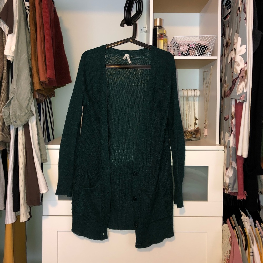 Dark Turquoise Cardigan